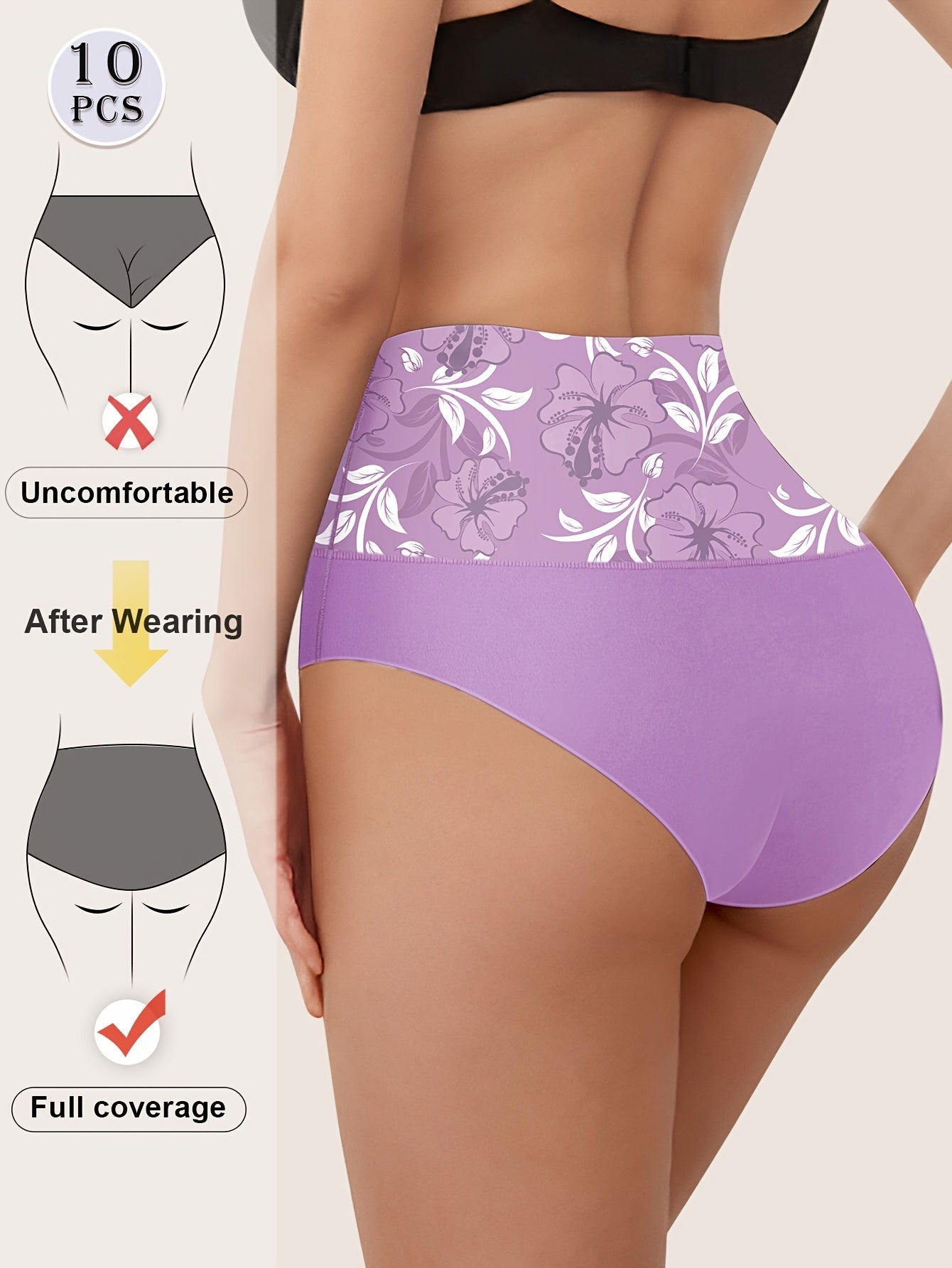 Tummy Control Briefs Women's High-Waist Tummy Control Briefs