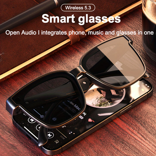 Smart Automatic Dimming Audio Glasses with HiFi Sound