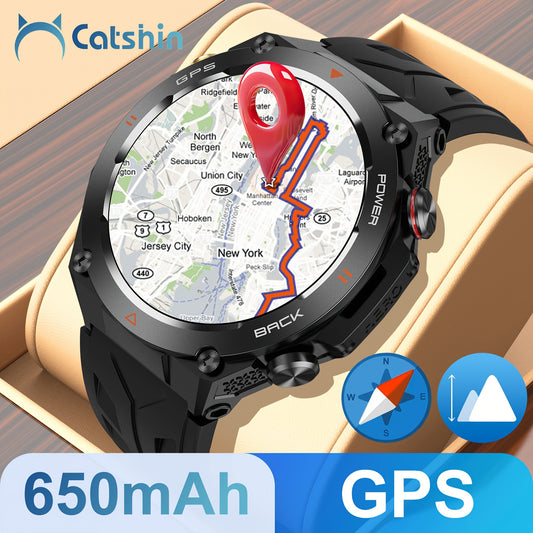 GPS Sports Smart Watch 1.46 Inch HD Screen for Men