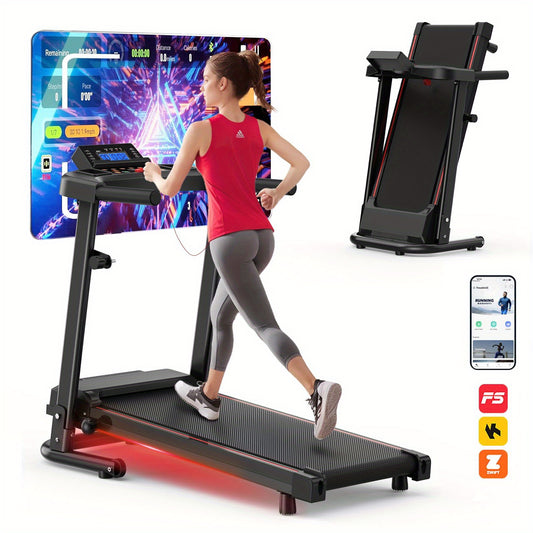 Foldable Portable Compact Walking Treadmill for Home 300LBS Capacity